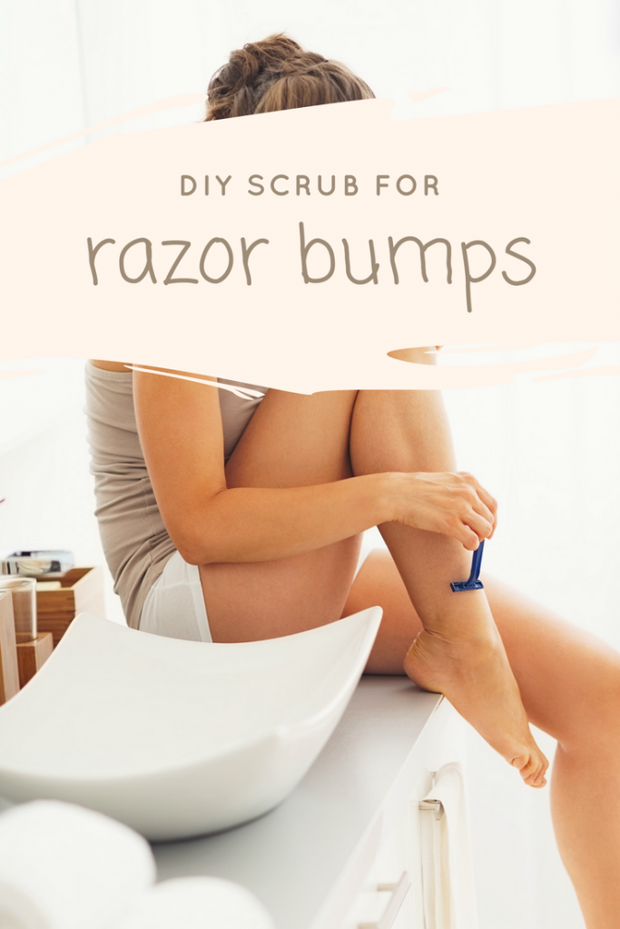 Get Rid of Razor Bumps - DIY Scrub