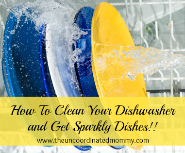 How To Clean Your Dishwasher and Get Sparkly Dishes