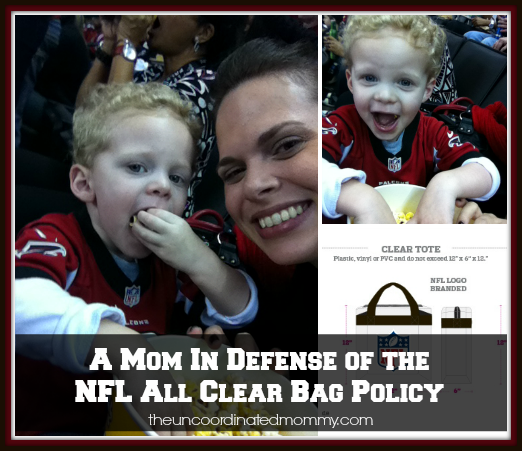 NFL All Clear Bag Policy