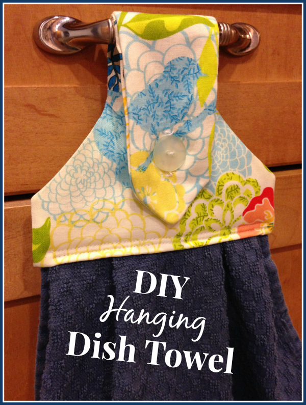 DIY Hanging Dish Towel