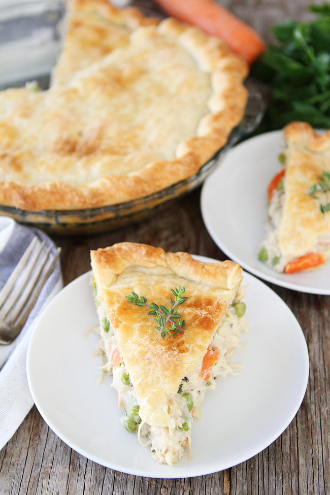 This chicken pot pie is one of my favorite rotisserie recipes.