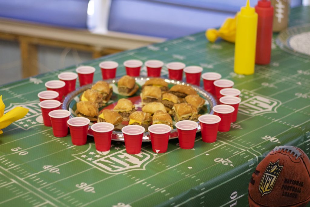 Check out this fabulous football birthday party we threw for Noah! The decor wasn't hard to put together, and the atmosphere was fun and relaxed. Read this for more football birthday party ideas!