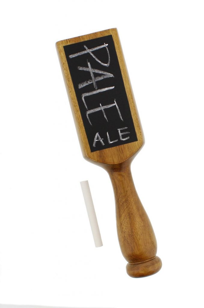 Chalkboard Beer Tap Handle - 15 Gifts for Beer Lovers and Beginning Brewers - The Uncoordinated Mommy