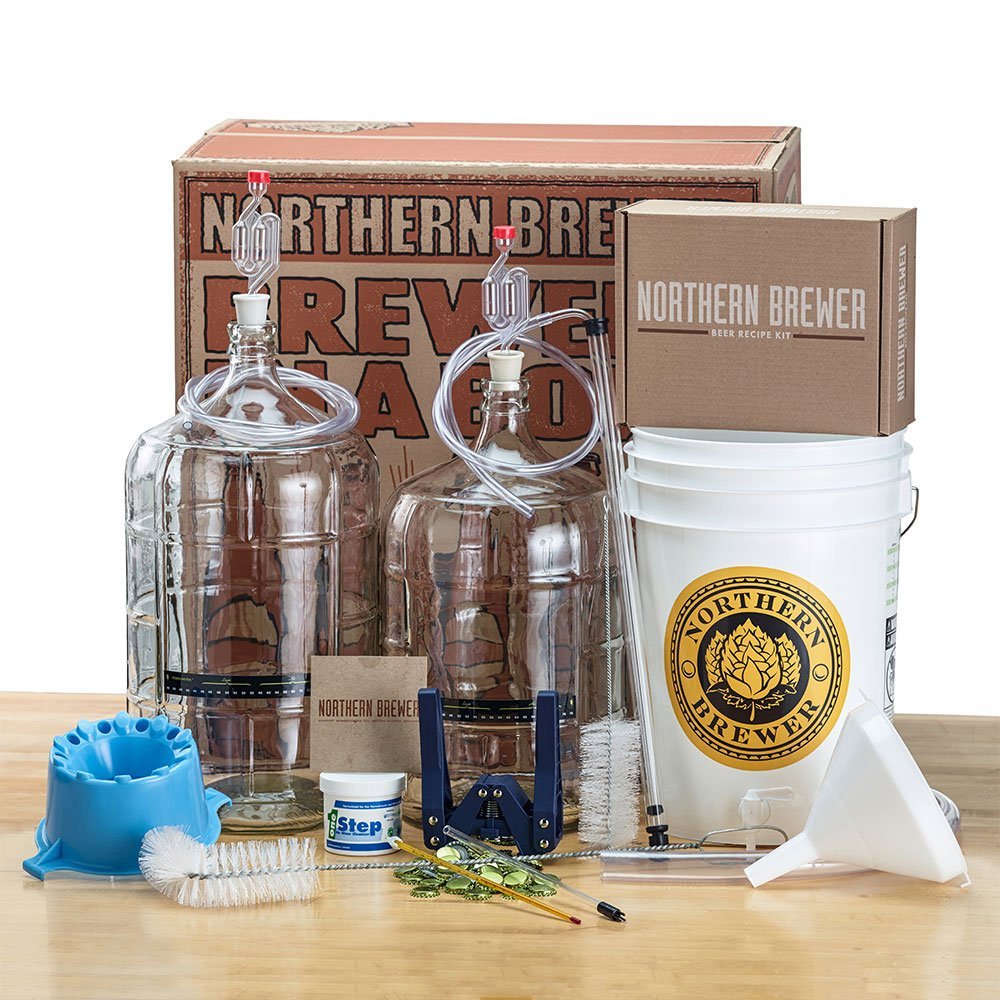 Deluxe Home Brewing Starter Kit - 15 Gifts for Beer Lovers and Beginning Brewers - The Uncoordinated Mommy