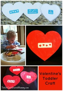 Valentines Toddler Craft