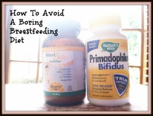 Avoid a Boring Breastfeeding Diet