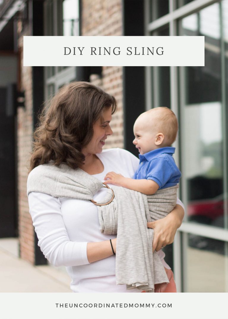 DIY Baby Ring Sling Tutorial - For easy baby wearing!
