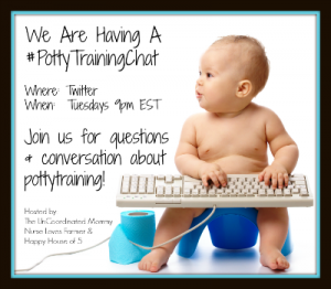 #PottytrainingChat Twitter Chat