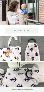 DIY Baby Ring Sling Tutorial - For easy baby wearing!