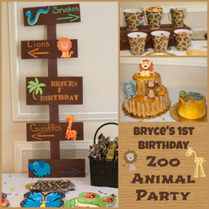Zoo Animal Birthday Party