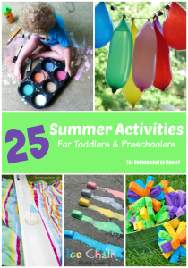 25 Summer Activities for Toddlers and Preschoolers