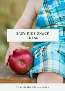 Easy Kids Snack Ideas