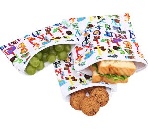 WeGreeco Reusable Snack Bags | The Uncoordinated Mommy