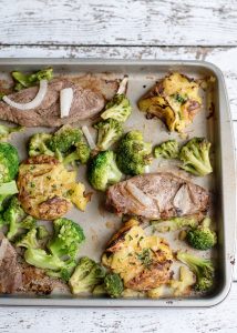 One Pan Steak and Smashed Potatoes