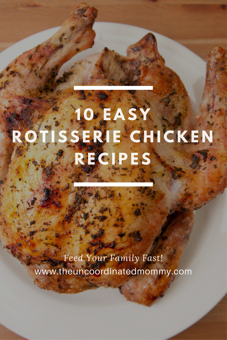 Check out these fast and easy rotisserie chicken recipes to make for dinner, especially for weeknight meals!
