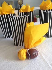 Check out this fabulous football birthday party we threw for Noah! The decor wasn't hard to put together, and the atmosphere was fun and relaxed. Read this for more football birthday party ideas!